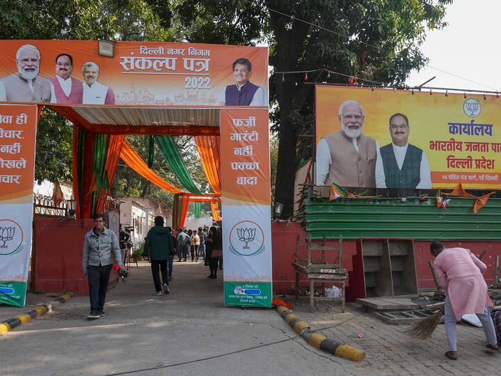 Delhi BJP president Adesh Gupta said despite 15 years of anti-incumbency, the party's performance was better as it avoided a complete rout. Three former women mayors of Delhi who fought on BJP tickets emerged victorious in the civic polls. (Source: PTI)