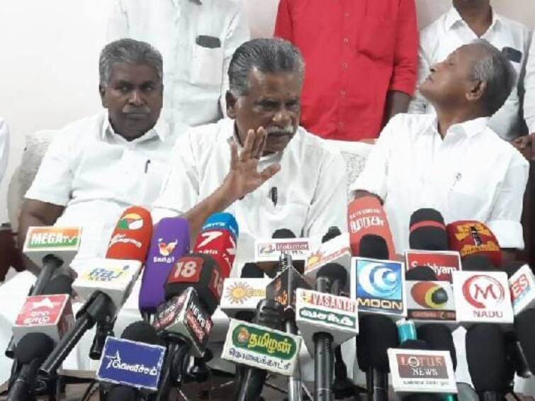 Indian Marxist Communist party's State leader R Mutharasan plans to besiege Governor's House TNN டிசம்பர் 29ம் தேதி ஆளுநர் மாளிகை முற்றுகையிடப் போவதாக முத்தரசன் பேட்டி