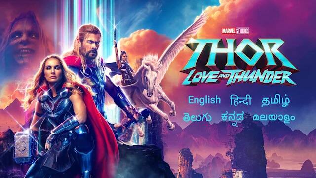 10) Thor: Love and Thunder: Marvel's Thor: Love and Thunder is the sole Hollywood movie on the most-goggled list. (Image Source: YouTube)
