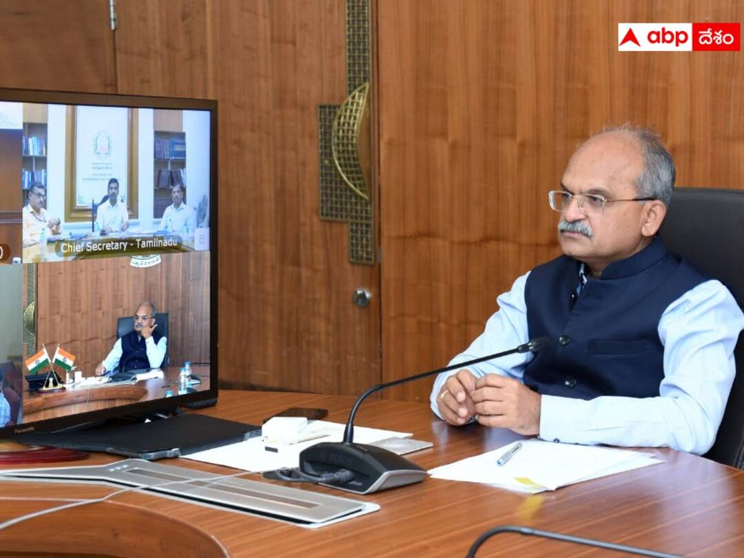 Chief Secretary Jawahar Reddy has made it clear that we are fully prepared in all ways to effectively face the storm that will form in the Bay of Bengal dnn తుపాను ప్రభావిత జిల్లాపై ప్రభుత్వం ఫోకస్- రంగంలోకి ఎన్డీఆర్‌ఎఫ్‌, ఎస్డీఆర్‌ఎఫ్‌ బలగాలు