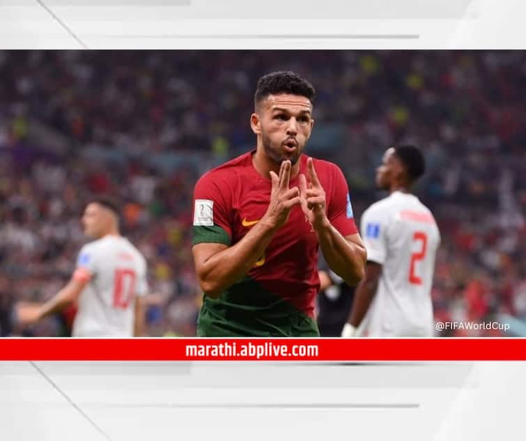 fifa world cup 2022 porugal vs switzerland match cristiano ronalo benched goncalo ramos football wc Marathi News FIFA Wolrd Cup 2022: ख्रिस्तियानो रोनाल्डोच्या पोर्तुगालचा धमाकेदार विजय; 16 वर्षांनी गाठली क्वॉर्टर फायनल