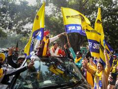 MCD Election Results 2022: एमसीडी चुनाव में AAP ने दर्ज की बंपर जीत, कार्यकर्ताओं ने कुछ इस अंदाज में मनाया जश्न