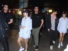 Malaika Arbaaz Pics: बेटे के लिए फिर साथ आए मलाइका अरोड़ा और अरबाज खान, एयरपोर्ट पर दिखी पूरी फैमिली