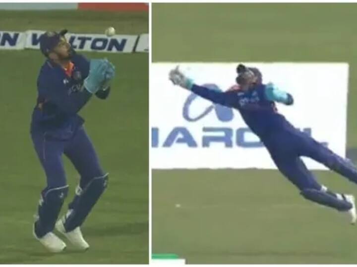 KL Rahul took brilliant catch of Mahmudallah on Umran Malik bowling video goes viral on social media Watch: केएल राहुल ने पकड़ा महमुदल्लाह का हैरतअंगेज कैच, सोशल मीडिया पर वीडियो हुआ वायरल