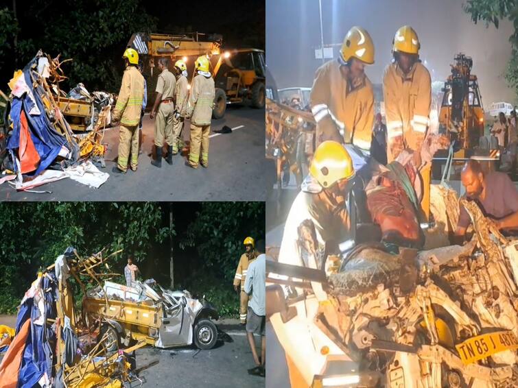 Chengalpattu madurantakam janakipuram accident Tiruvannamalai Kovil deepam devotees six death நள்ளிரவில் சாமி தரிசனம்... அதிகாலையில் விபத்து...! 6 பேர் பலி - மதுராந்தகத்தில் கொடூரம்