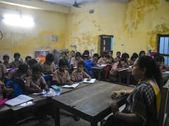 Odisha School In Soup After Classroom Door Used As Blackboard Substitute