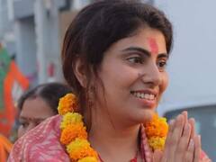 PHOTOS: चुनावी पिच में भारतीय क्रिकेटर की पत्नी का जलवा! Rivaba Jadeja ने 'सादगी' से जीत लिया जनता का दिल, देखें तस्वीरें