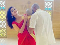 Actress Pranitha: குடும்பத்துடன் திருப்பதி சென்ற நடிகை பிரணிதா!