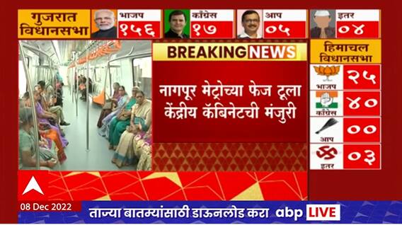 Nagpur Metro : नागपूर मेट्रोच्या फेज टूला केंद्रीय कॅबिनेटची मंजूरी