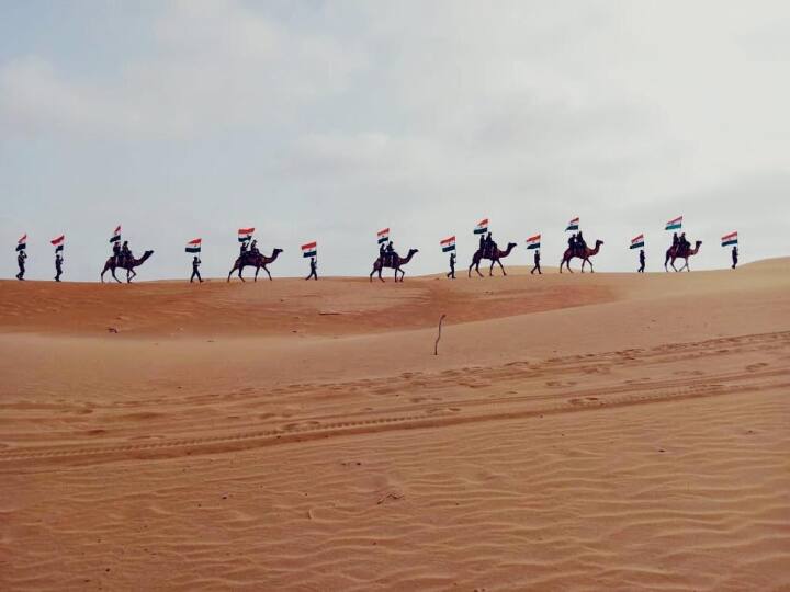 BSF is purchase 177 camels which will be deployed in Jaisalmer sector Rajasthan ANN Rajasthan: भारत-पाक बॉर्डर पर BSF तैनात करेगा ऊंट दस्ता, DIG ने बताई वजह