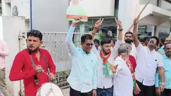 भाजपचे पदाधिकारीदेखील उपस्थित आहेत.