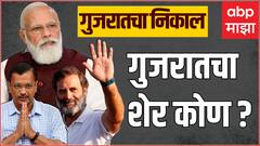 Gujarat Election Result 2022 : आत्ताच्या कलांनुसार भाजपला प्रतिसाद