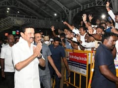 IN PICS: Tamil Nadu CM Stalin Undertakes First Train Travel To Tenkasi After Forming Govt