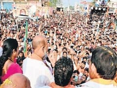 కరీంనగర్ లో ముగియనున్న బండి సంజయ్ పాదయాత్ర- 17న భారీ బహిరంగ సభ- రానున్న నడ్డా