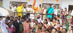 PHOTO NEWS: औरंगाबादमध्ये भाजपकडून गुजरात विजयाचा 'जल्लोष'