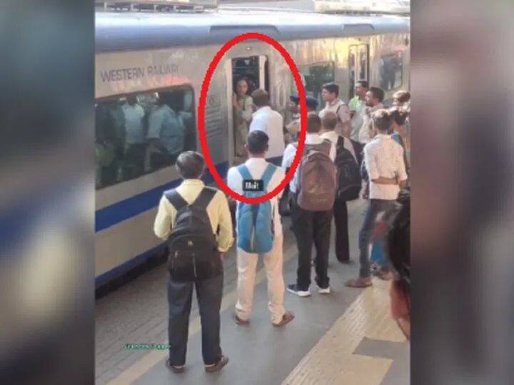 Video Viral marathi news woman sit next to train driver when not getting seat in train Video Viral : महिलेला ट्रेनमध्ये जागा मिळाली नाही, मग जे काही घडलं, नेटकरी आश्चर्यचकित; व्हिडीओ व्हायरल 