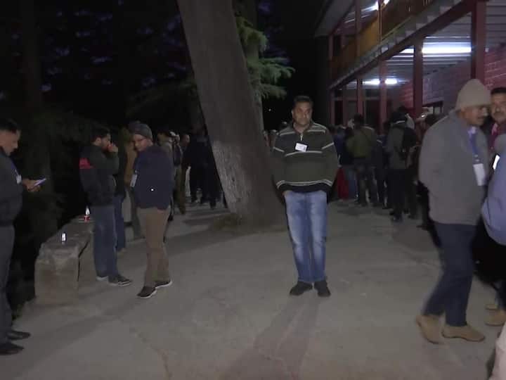 Officials checking preparation ahead of counting in Himachal Pradesh (Source: ANI)