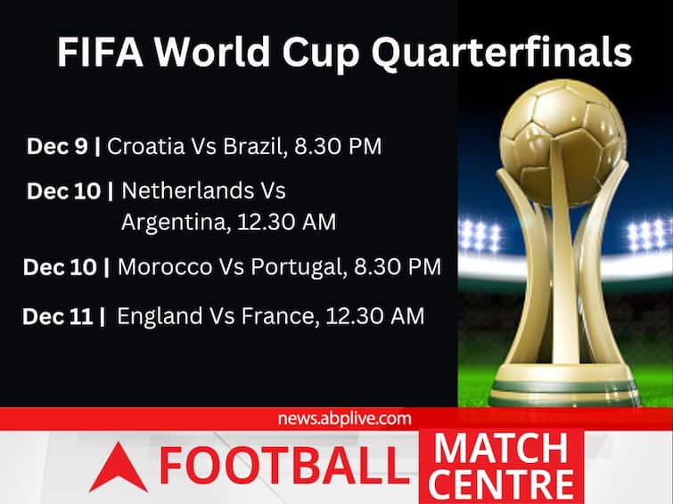 FIFA World Cup 2022 Quarterfinal Team Standing Match Dates Live Streaming Timing FIFA World Cup 2022 Quarterfinal: All About The Last 8 Standing, Who Plays Whom, Match Dates, Timings