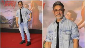 Aamir Khan: કાજોલની 'સલામ વેંકી'ની સ્ક્રીનિંગમાં પહોંચ્યો આમિર ખાન, પોતાના નવા લૂકથી બધાને ચોંકાવી દીધા