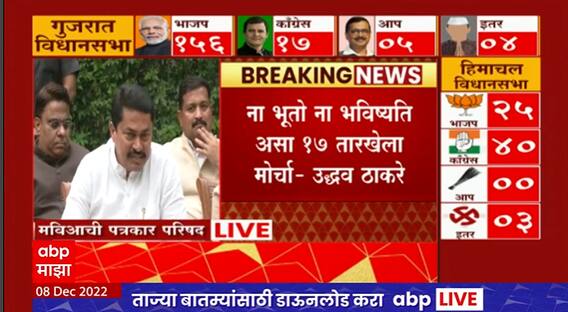 MVA Meeting : महाराष्ट्रद्रोह्यांविरोधात 17 तारखेला मुंबईत हल्लाबोल मोर्चा, पत्रकार परिषदेत माहिती