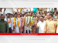 PHOTO NEWS: औरंगाबादमध्ये भाजपकडून गुजरात विजयाचा 'जल्लोष'