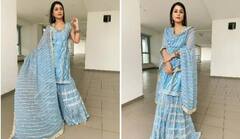 Sharara Look: वेडिंग सीजन के लिए परफेक्ट है हिना खान के ये एलिगेंट और स्टाइलिश शरारा लुक, एथनिक में भी मिलेगा स्टाइल