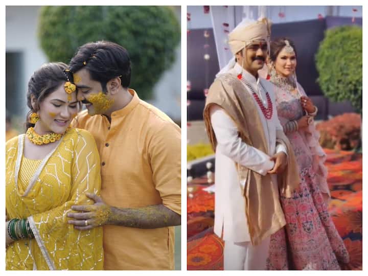 'Happu Ki Ultan Paltan' Lead Actress Kamna Pathak tied the knot with boyfriend Sandeep Shridhar on Thursday in Nagpur. Many pictures from the wedding are doing the rounds on social media. Take a look.
