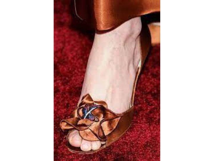 Rita Hayworth Heels : एक अवॉर्ड फ़ंक्शन के दौरान हॉलीवुड की दिग्गज एक्ट्रेस रीटा हेवर्थ ने ये महंगी स्टिलेटोस पहनी थीं. इन्हे Stuart Weitzman ने डिज़ाइन किया था. इनकी क़ीमत 22 करोड़ रुपये के क़रीब बताई जाती है.