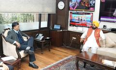 ਭਗਵੰਤ ਮਾਨ ਨੇ ਕੇਂਦਰੀ ਮੰਤਰੀ ਅੱਗੇ ਬੀਬੀਐਮਬੀ ਵਿੱਚ ਮੈਂਬਰ ਪਾਵਰ ਦਾ ਮਸਲਾ ਚੁੱਕਿਆ, ਜਿਸ ‘ਤੇ ਸਹਿਮਤੀ ਬਣੀ