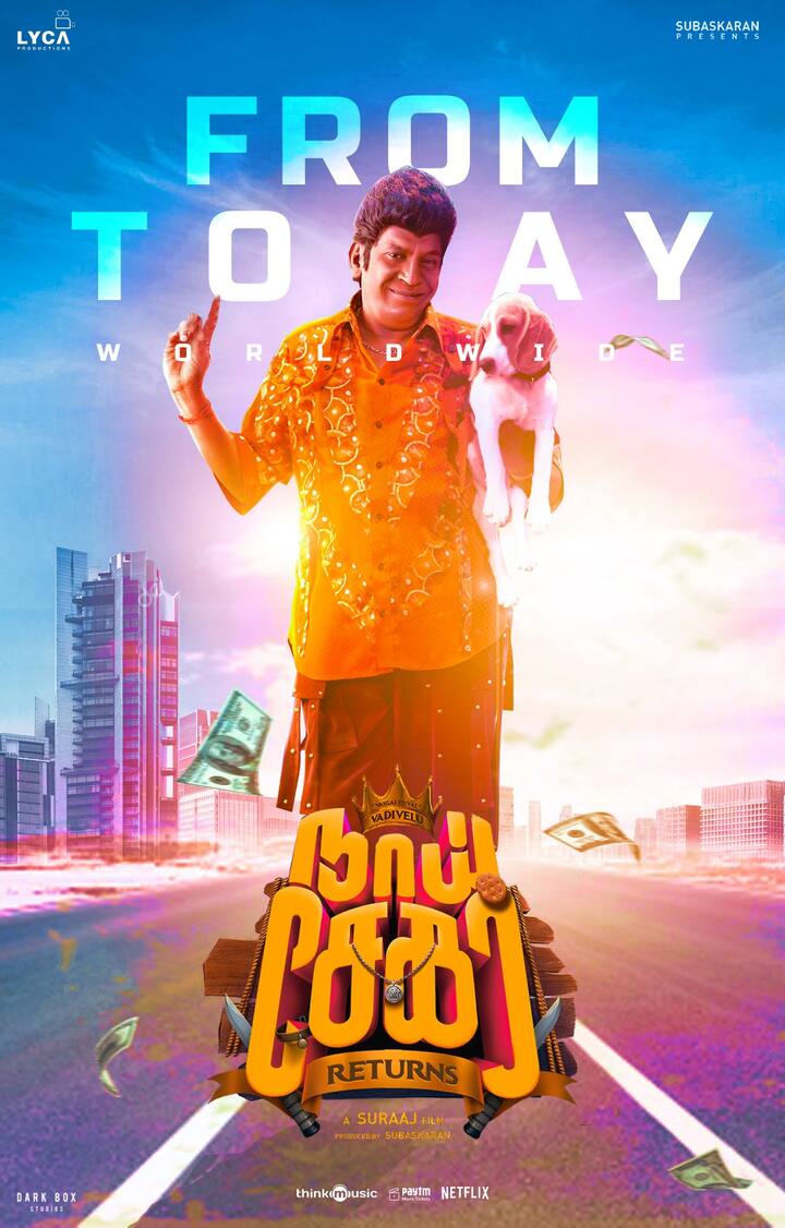 லைகா நிறுவனத்தின் தயாரிப்பில் இயக்குநர் சுராஜ் இயக்கத்தில் நடிகர் வடிவேலு முக்கிய கதாபாத்திரமான நாய் சேகர் எனும் லீட் ரோலில் நடித்துள்ளார்.