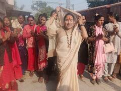 प्रयागराज में किन्नर समाज की इस चर्चित शख्सियत ने बीजेपी से मांगा मेयर का टिकट, खास अंदाज में कर रहीं प्रचार