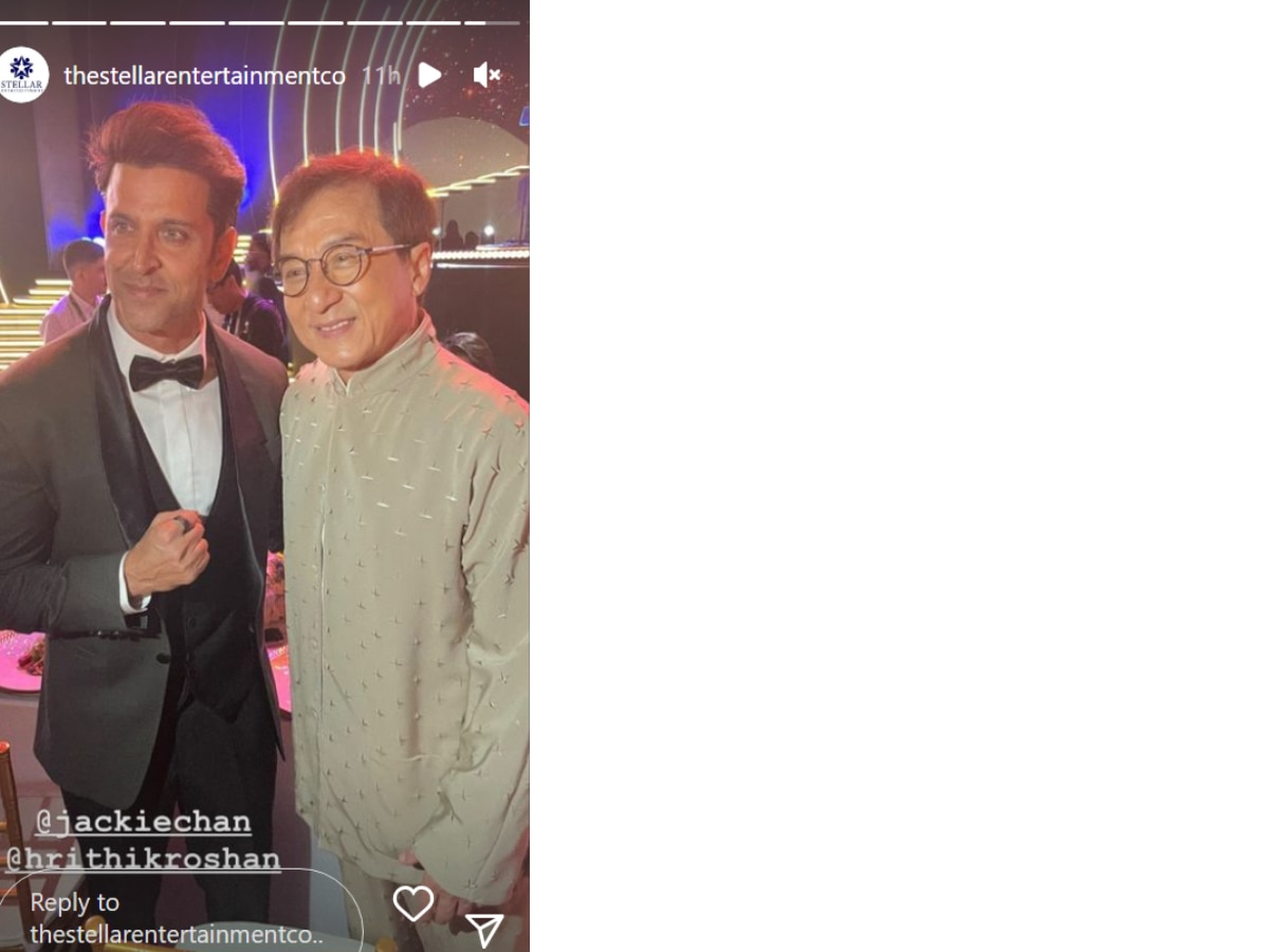 Hrithik Roshan Poses With Jackie Chan, Dances To 'Ek Pal Ka Jeena' At The Red Sea Film Festival