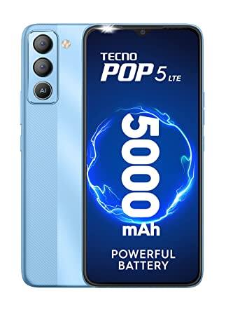 Tecno Pop 5 LTE में 6.52-इंच का HD+ डिस्प्ले, 2GB रैम, 32GB स्टोरेज, Helio A22 प्रोसेसर, IPX2 प्रमाणित (पानी के छींटों से बचाता है), Android 11 Go वर्जन पर काम करता है. इसके अलावा 5,000mAh की दमदार बैटरी दी गयी है. इस फोन की कीमत 6,199 रुपये है.