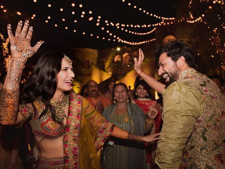 Vicky Kaushal and Katrina Kaif are celebrating their first wedding anniversary. And here are a few of the B-town couple's most romantic photographs over time.