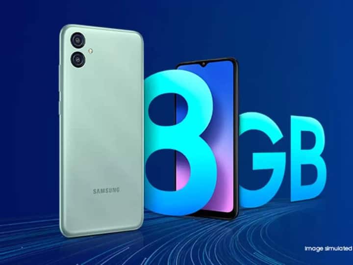 Samsung Galaxy M04 Launched in India Check Price Features Compete Realme Redmi Budget Mobiles Samsung Galaxy M04: రూ.తొమ్మిది వేలలోపే శాంసంగ్ కొత్త ఫోన్ - రియల్‌మీ, రెడ్‌మీ బడ్జెట్ మొబైల్స్‌తో పోటీ!
