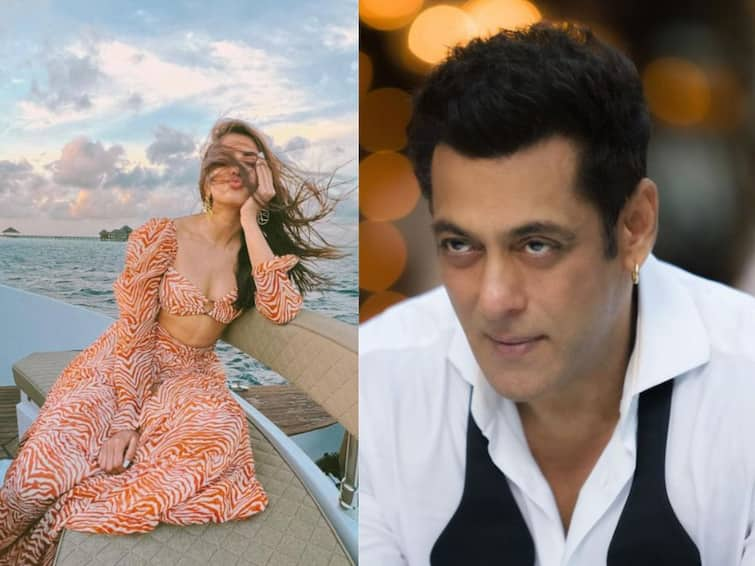 is salman khan in Dating with pooja hegde kisi ka bhai kisi ki jaan actress Salman Khan,Pooja Hegde: 32 वर्षीय दाक्षिणात्य अभिनेत्रीला 56 वर्षाचा सलमान करतोय डेट? चर्चेला उधाण