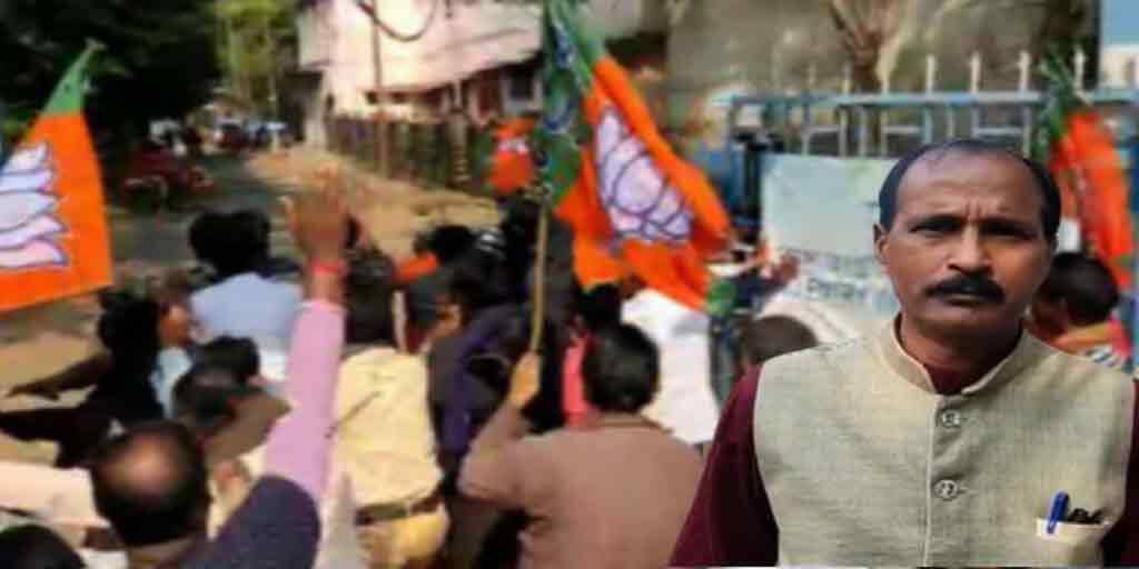 Bankura : বাঁকুড়ায় বিজেপির ডেপুটেশন ঘিরে ধুন্ধুমার, বিডিওকে আঙুল উঁচিয়ে ধমক দলীয় বিধায়কের ! Bankura BJP MLA Niladrisekhar Dana threat BDO during their deputation program over PMAY scam case Bankura : বাঁকুড়ায় বিজেপির ডেপুটেশন ঘিরে ধুন্ধুমার, বিডিওকে আঙুল উঁচিয়ে ধমক দলীয় বিধায়কের !