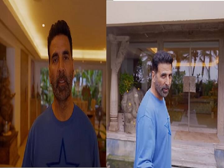 Akshay Kumar Home tour from living room to dressing room Akshay Kumar House: भगवान की मूर्तियों और एंटीक्स से सजा है अक्षय कुमार का घर, लिविंग रूम से लेकर ड्रेसिंग रूम तक कराया होम टूर