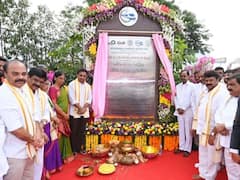 Telangana CM KCR Lays Foundation Stone For Hyderabad Airport Express Metro - See PICS