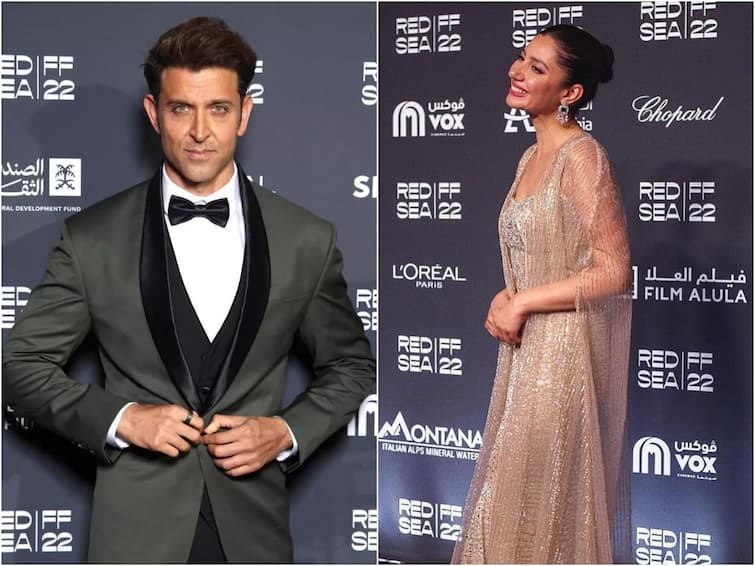 Hrithik Roshan And Mahira Khan Spotted Talking At The Red Sea Film Festival Hrithik Roshan And Mahira Khan Spotted Talking At Jeddah Film Festival, Fans Have Nothing But Love For Them
