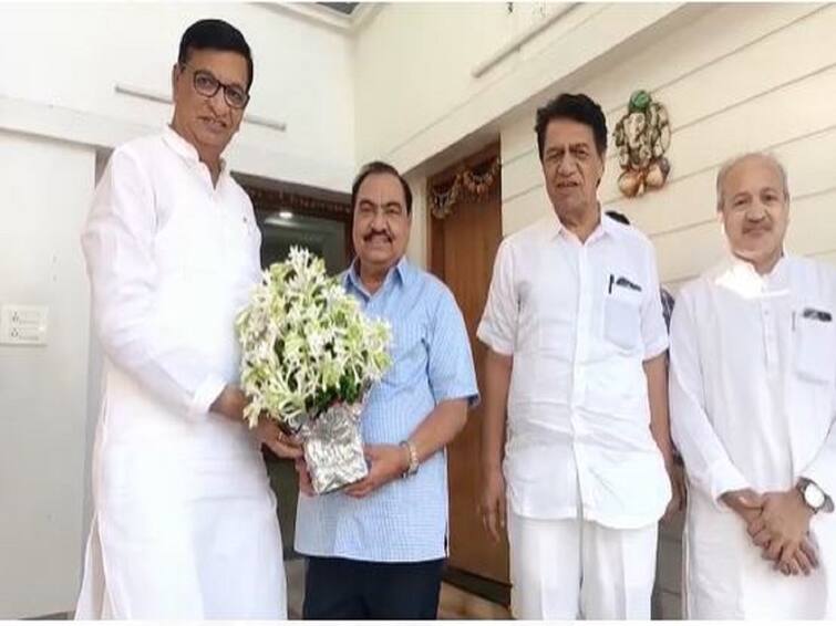 jalgaon News Congress leader Balasaheb Thorat appeals to voters cooperate to Ncp leader Eknath Khadse for jalgaon zilla dudh sangh election Jalgaon News : एकनाथ खडसेंसाठी बाळासाहेब थोरात मैदानात, खडसे आपलेच, त्यांना सहकार्य करा 