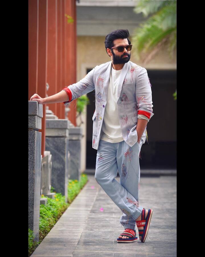 హీరో రామ్ లేటెస్ట్ ఫోటోలు.Photo Credit@Ram Pothineni/Instagram