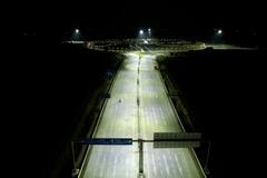 PHOTO : समृद्धी महामार्गाचा आरंभबिंदू रात्रीच्या वेळी कसा दिसतो?