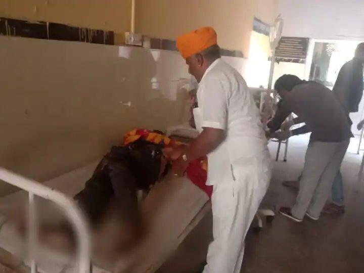 Rajasthan Jodhpur Fire Marathi news 60 people got scorched gas cylinder explosion  Gas Cylinder Explosion : जोधपूरमध्ये लग्न समारंभात गॅस सिलिंडरचा स्फोट, 60 जण होरपळले, 2 मुलांचा मृत्यू