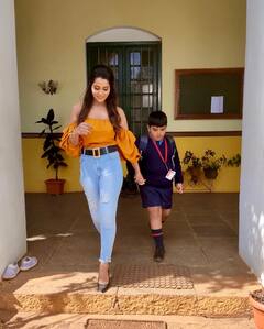 Raiza Wilson : ‘ காஃபி வித் காதல்’ படத்தின் BTS புகைப்படங்களை பகிர்ந்த ரைசா!