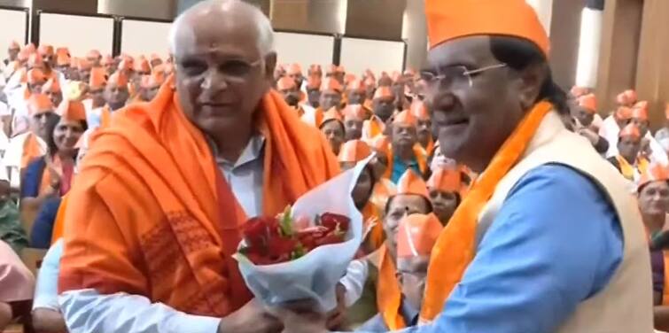Bhupendra Patle will again lead Gujarat, official announcement made for the post of Chief Minis Gujrat election 2022: ફરી ભૂપેન્દ્ર પટલે સંભાળશે ગુજરાતનું સુકાન, મુખ્યમંત્રીના પદ માટે કરાઇ સત્તાવાર જાહેરાત