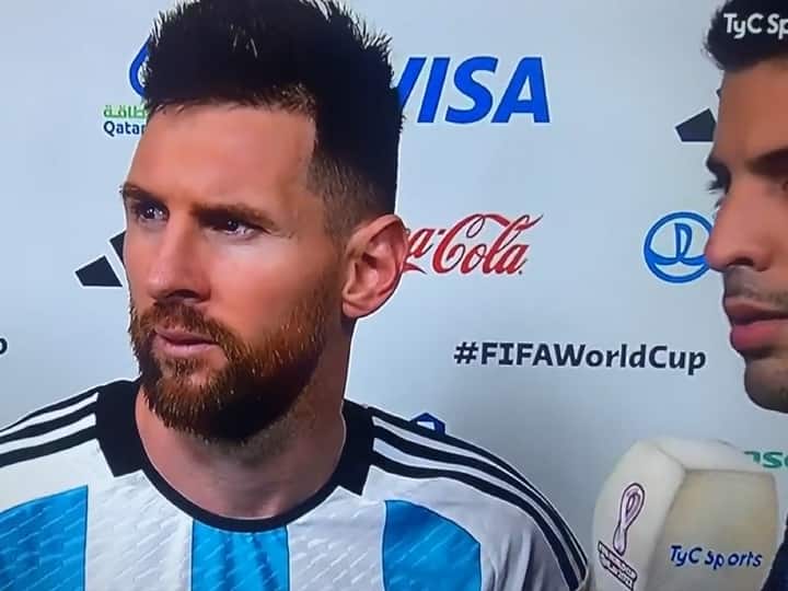 Watch: Lionel Messi, furious at the star player of the Netherlands, said on-air – ‘Go ahead, idiot’