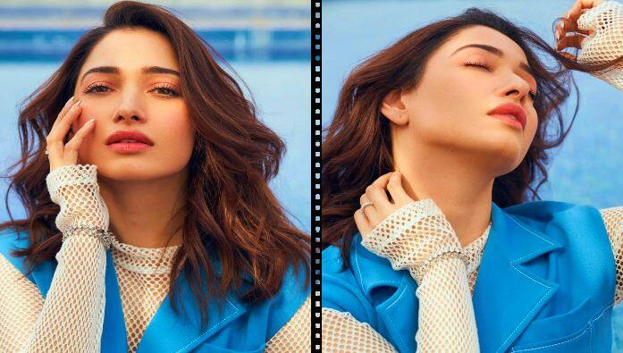 Tamannaah Bhatia Pics: ਅਦਾਕਾਰਾ ਤਮੰਨਾ ਭਾਟੀਆ ਇਨ੍ਹੀਂ ਦਿਨੀਂ ਸੋਸ਼ਲ ਮੀਡੀਆ 'ਤੇ ਤਹਿਲਕਾ ਮਚਾ ਰਹੀ ਹੈ। ਫੈਨਜ਼ ਉਸ ਦੀਆਂ ਤਸਵੀਰਾਂ ਨੂੰ ਕਾਫੀ ਪਸੰਦ ਕਰ ਰਹੇ ਹਨ। ਨਾਲ ਹੀ, ਉਹ ਆਪਣੀਆਂ ਤਸਵੀਰਾਂ 'ਤੇ ਕਾਫੀ ਪਿਆਰ ਦੀ ਵਰਖਾ ਕਰ ਰਹੇ ਹਨ।