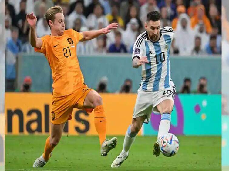 Argentina does it again  - defeats Netherlands   - Books semifinal clash with Croatia 'மெர்சல்' மெஸ்ஸி வழிகாட்டலில்  அரை இறுதிக்குள் நுழைந்த அர்ஜென்டீனா -  தோல்வி அடைந்த நெதர்லாந்து