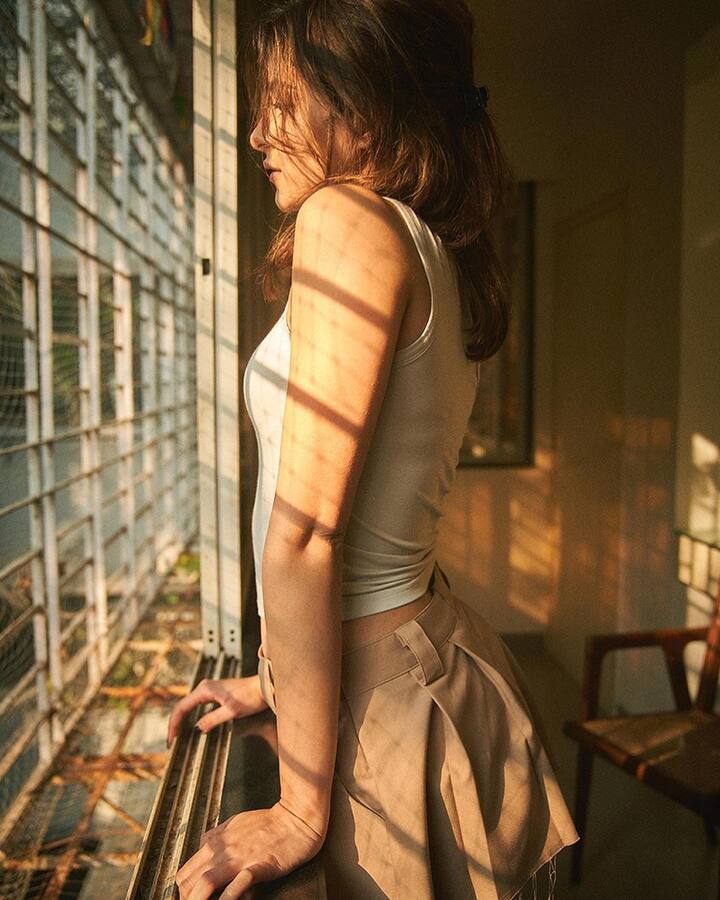 బాలీవుడ్ నటుడు చుంకీ పాండే గారాల పట్టి అనన్య పాండే.  Image Credit: Ananya Panday/ Instagram